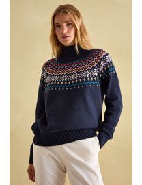 Shop Joules Women s Fairisle Jumpers up to 45 Off DealDoodle