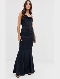 Shop Lipsy Women s Blue Maxi Dresses up to 80 Off DealDoodle