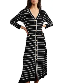 Shop Hobbs Women s Striped Dresses up to 75 Off DealDoodle