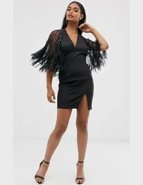 Shop ASOS DESIGN Women s Feather Dresses up to 90 Off DealDoodle