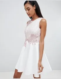 Shop Lipsy Women s White Lace Dresses up to 75 Off DealDoodle