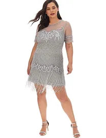 Joanna hope fringe dress hotsell