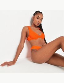 Shop Missguided Women s Orange Bikini up to 65 Off DealDoodle