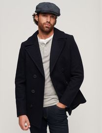 Blockade aviator pea coat hotsell