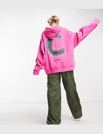 Collusion pale pink hoodie sale