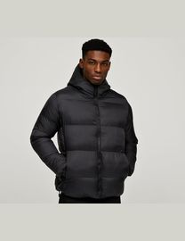 Shop Footasylum Brave Soul Men s Black Puffer Jackets up to 70 Off DealDoodle