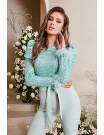 Lavish alice sequin jumpsuit deals