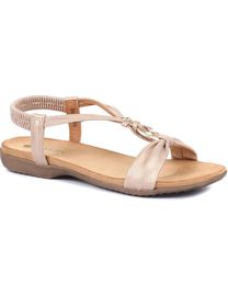 Pavers rose gold sandals online