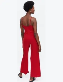 New look red jumpsuit deals