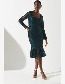 Shop Debenhams Coast Womens Midi Dresses With Sleeves up to 85 Off DealDoodle