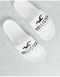 Hollister mens sliders best sale