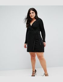 Shop Fashion Union Women s Velvet Dresses up to 70 Off DealDoodle