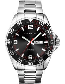 Shop Men s Accurist Stainless Steel Watches up to 60 Off DealDoodle