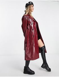 Miss selfridge red coat best sale