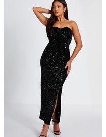 Shop Debenhams QUIZ Women s Sequin Dresses up to 75 Off DealDoodle