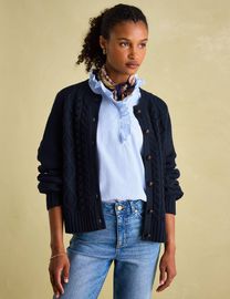 Shop Joules Women s Navy Cardigans up to 60 Off DealDoodle