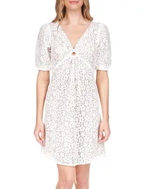 Shop Michael Kors Women s White Lace Dresses up to 75 Off DealDoodle