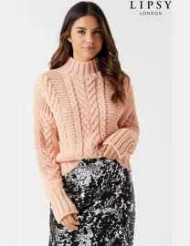 Shop Lipsy Women s Pink Jumpers up to 75 Off DealDoodle