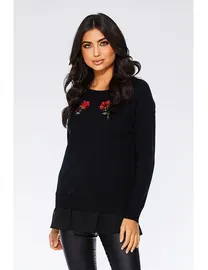 Shop Quiz Women s Red Jumpers up to 55 Off DealDoodle