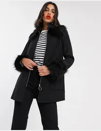 Miss selfridge toggle coat best sale