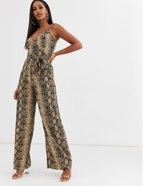 Shop lipsy women s printed jumpsuits up to 75 Off DealDoodle