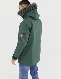 Shop Bellfield Clothing Mens Parka Coats With Fur Hood up to 55 Off DealDoodle