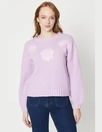 Shop Oasis Fashion Women s Lilac Jumpers up to 80 Off DealDoodle