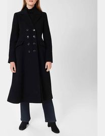 Shop Hobbs Women s Black Wool Coats up to 70 Off DealDoodle