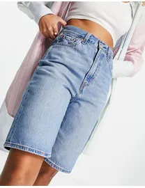 Shop Levi s Women s Long Shorts up to 70 Off DealDoodle