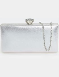 Shop TK Maxx Women s Silver Clutch Bags up to 80 Off DealDoodle