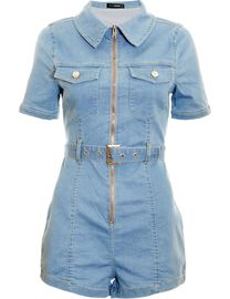 Shop Quiz Women s Denim Jumpsuits up to 60 Off DealDoodle