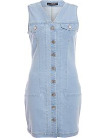 Shop Quiz Denim Dresses for Women up to 65 Off DealDoodle