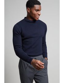 Debenhams mens roll neck fashion jumper