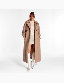 Shop Missguided Women s Wool Trench Coats up to 15 Off DealDoodle