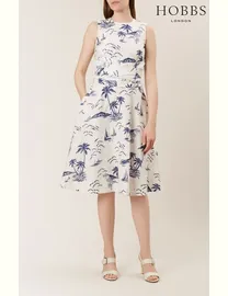 Shop Hobbs Women s Cream Dresses up to 75 Off DealDoodle