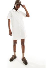 Monki white shirt dress online