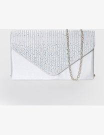 Tk maxx silver clutch bags sale