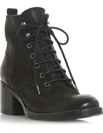 Shop Dune Women s Lace Up Biker Boots up to 80 Off DealDoodle