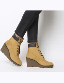 Shop Women s Timberland Wedge Boots up to 70 Off DealDoodle