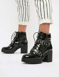 Shop Women s Missguided Biker Boots up to 70 Off DealDoodle