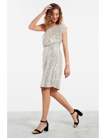 Shop Tesco F F Clothing Women s Sequin Dresses DealDoodle