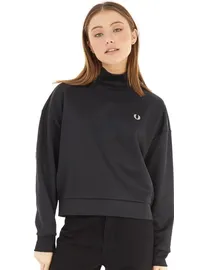 Shop Fred Perry Women s Black Jumpers up to 80 Off DealDoodle