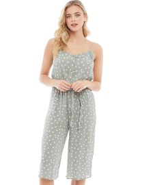 Brave soul polka dot jumpsuit online