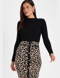 Leopard print jumper debenhams best sale