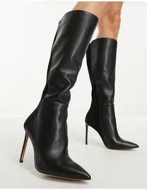 Shop ALDO Shoes Women s Leather Knee High Boots up to 55 Off DealDoodle