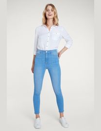 Shops tesco high waisted jeans