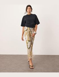 Asos midi skirt 90 best sale