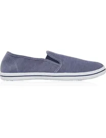 Slazenger mens slip on fashion canvas shoes