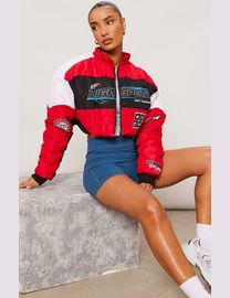 Shop PrettyLittleThing Women s Red Puffer Jackets up to 80 Off DealDoodle