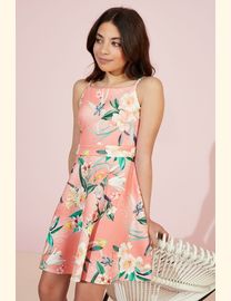 Lipsy girl floral scuba dress orders